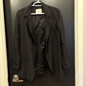 Aritzia Wilfred Alto Linen Blend Blazer